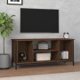 Mueble para TV madera contrachapada roble marrón 102x35x45 cm de vidaXL, Muebles TV - Ref: Foro24-826289, Precio: 56,48 €, De...
