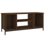 Mueble para TV madera contrachapada roble marrón 102x35x45 cm de vidaXL, Muebles TV - Ref: Foro24-826289, Precio: 56,48 €, De...
