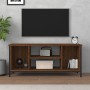 Mueble para TV madera contrachapada roble marrón 102x35x45 cm de vidaXL, Muebles TV - Ref: Foro24-826289, Precio: 56,48 €, De...