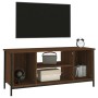 Mueble para TV madera contrachapada roble marrón 102x35x45 cm de vidaXL, Muebles TV - Ref: Foro24-826289, Precio: 56,48 €, De...