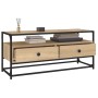 Mueble para TV madera contrachapada roble Sonoma 100x35x45 cm de vidaXL, Muebles TV - Ref: Foro24-826306, Precio: 75,29 €, De...
