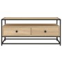 Mueble para TV madera contrachapada roble Sonoma 100x35x45 cm de vidaXL, Muebles TV - Ref: Foro24-826306, Precio: 75,29 €, De...