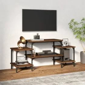 Mueble para TV madera contrachapada roble marrón 117x35x52 cm de vidaXL, Muebles TV - Ref: Foro24-826319, Precio: 54,57 €, De...
