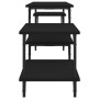 Mueble para TV madera contrachapada negro 157x35x52 cm de vidaXL, Muebles TV - Ref: Foro24-826320, Precio: 48,59 €, Descuento: %
