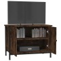 Mueble de TV madera contrachapada marrón roble 60x35x45 cm de vidaXL, Muebles TV - Ref: Foro24-826299, Precio: 46,67 €, Descu...