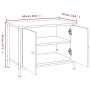 Mueble de TV madera contrachapada marrón roble 60x35x45 cm de vidaXL, Muebles TV - Ref: Foro24-826299, Precio: 46,67 €, Descu...