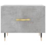 Mesa de centro 2 uds madera ingeniería gris hormigón 50x50x40cm en Mesas de centro | Comprar online en Foru.es