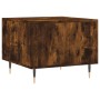Mesa de centro madera contrachapada roble ahumado 50x50x40 cm en Mesas de centro | Comprar online en Foru.es