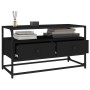 Mueble para TV madera contrachapada negro 80x35x45 cm de vidaXL, Muebles TV - Ref: Foro24-826310, Precio: 56,28 €, Descuento: %