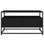 Mueble para TV madera contrachapada negro 80x35x45 cm de vidaXL, Muebles TV - Ref: Foro24-826310, Precio: 56,28 €, Descuento: %