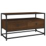 Mueble para TV madera contrachapada roble marrón 80x35x45 cm de vidaXL, Muebles TV - Ref: Foro24-826314, Precio: 63,66 €, Des...