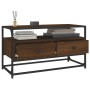 Mueble para TV madera contrachapada roble marrón 80x35x45 cm de vidaXL, Muebles TV - Ref: Foro24-826314, Precio: 63,66 €, Des...