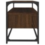 Mueble para TV madera contrachapada roble marrón 80x35x45 cm de vidaXL, Muebles TV - Ref: Foro24-826314, Precio: 63,66 €, Des...