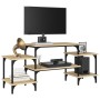 Mueble para TV madera contrachapada roble Sonoma 117x35x52 cm de vidaXL, Muebles TV - Ref: Foro24-826316, Precio: 53,35 €, De...