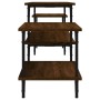 Mueble para TV madera contrachapada roble marrón 197x35x52 cm de vidaXL, Muebles TV - Ref: Foro24-826329, Precio: 51,95 €, De...