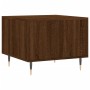 Mesa de centro madera contrachapada roble marrón 50x50x40 cm en Mesas de centro | Comprar online en Foru.es