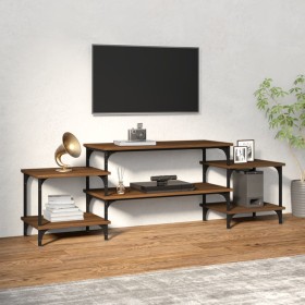 Mueble para TV madera contrachapada roble marrón 157x35x52 cm de vidaXL, Muebles TV - Ref: Foro24-826324, Precio: 55,83 €, De...