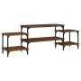 Mueble para TV madera contrachapada roble marrón 157x35x52 cm de vidaXL, Muebles TV - Ref: Foro24-826324, Precio: 55,83 €, De...