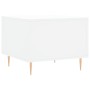 Mesa de centro madera de ingeniería blanca 50x50x40 cm en Mesas de centro | Comprar online en Foru.es