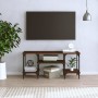 Mueble de TV madera contrachapada marrón roble 102x35x45,5 cm de vidaXL, Muebles TV - Ref: Foro24-826334, Precio: 50,97 €, De...