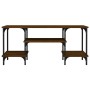 Mueble de TV madera contrachapada marrón roble 102x35x45,5 cm de vidaXL, Muebles TV - Ref: Foro24-826334, Precio: 50,97 €, De...