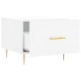 Mesas de centro 2 uds madera de ingeniería blanco 50x50x40 cm en Mesas de centro | Comprar online en Foru.es