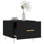 Mesa de centro madera contrachapada negro 50x50x40 cm en Mesas de centro | Comprar online en Foru.es
