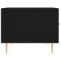 Mesa de centro madera contrachapada negro 50x50x40 cm en Mesas de centro | Comprar online en Foru.es