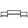 Mueble para TV madera contrachapada negro 197x35x52 cm de vidaXL, Muebles TV - Ref: Foro24-826325, Precio: 73,28 €, Descuento: %