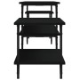 Mueble para TV madera contrachapada negro 197x35x52 cm de vidaXL, Muebles TV - Ref: Foro24-826325, Precio: 73,28 €, Descuento: %