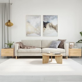 Mesas de centro 2 uds madera ingeniería roble Sonoma 50x50x40cm en Mesas de centro | Comprar online en Foru.es