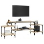 Mueble para TV madera contrachapada roble Sonoma 157x35x52 cm de vidaXL, Muebles TV - Ref: Foro24-826321, Precio: 47,03 €, De...