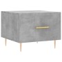 Mesa de centro madera de ingeniería gris hormigón 50x50x40 cm en Mesas de centro | Comprar online en Foru.es