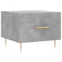 Mesa de centro 2 uds madera ingeniería gris hormigón 50x50x40cm en Mesas de centro | Comprar online en Foru.es