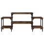 Mueble para TV madera contrachapada roble ahumado 117x35x52 cm de vidaXL, Muebles TV - Ref: Foro24-826317, Precio: 53,35 €, D...