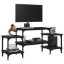 Mueble para TV madera contrachapada negro 117x35x52 cm de vidaXL, Muebles TV - Ref: Foro24-826315, Precio: 40,74 €, Descuento: %