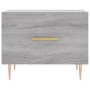 Mesa de centro madera contrachapada gris Sonoma 50x50x40 cm en Mesas de centro | Comprar online en Foru.es