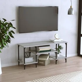 Mueble de TV madera contrachapada gris Sonoma 102x35x45,5 cm de vidaXL, Muebles TV - Ref: Foro24-826333, Precio: 44,90 €, Des...