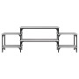 Mueble para TV madera contrachapada gris Sonoma 157x35x52 cm de vidaXL, Muebles TV - Ref: Foro24-826323, Precio: 49,28 €, Des...