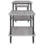Mueble para TV madera contrachapada gris Sonoma 157x35x52 cm de vidaXL, Muebles TV - Ref: Foro24-826323, Precio: 49,28 €, Des...