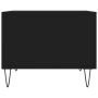 Mesa de centro madera contrachapada negro 50x50x40 cm en Mesas de centro | Comprar online en Foru.es