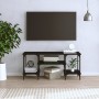 Mueble de TV madera contrachapada negro 102x35x45,5 cm de vidaXL, Muebles TV - Ref: Foro24-826330, Precio: 45,36 €, Descuento: %
