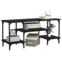 Mueble de TV madera contrachapada negro 102x35x45,5 cm de vidaXL, Muebles TV - Ref: Foro24-826330, Precio: 45,36 €, Descuento: %