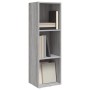 Estantería/mueble de TV contrachapada gris Sonoma 36x30x114 cm de vidaXL, Librerías y estanterías - Ref: Foro24-826656, Preci...