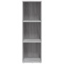 Estantería/mueble de TV contrachapada gris Sonoma 36x30x114 cm de vidaXL, Librerías y estanterías - Ref: Foro24-826656, Preci...
