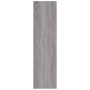 Estantería/mueble de TV contrachapada gris Sonoma 36x30x114 cm de vidaXL, Librerías y estanterías - Ref: Foro24-826656, Preci...