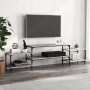Mueble para TV madera contrachapada gris Sonoma 197x35x52 cm de vidaXL, Muebles TV - Ref: Foro24-826328, Precio: 59,75 €, Des...