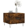 Mesa de centro 2 uds madera ingeniería roble ahumado 50x50x40cm en Mesas de centro | Comprar online en Foru.es