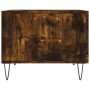 Mesa de centro 2 uds madera ingeniería roble ahumado 50x50x40cm en Mesas de centro | Comprar online en Foru.es