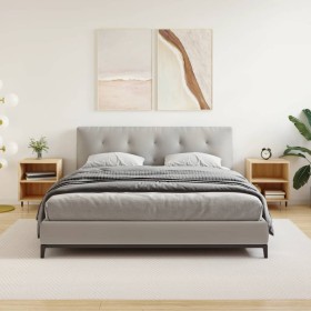 Mesitas noche 2 uds madera ingeniería roble Sonoma 40x30x50 cm de vidaXL, Mesitas de noche - Ref: Foro24-826771, Precio: 52,3...